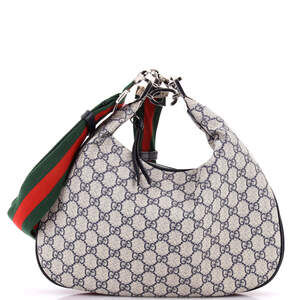 Gucci Attache Shoulder Bag Gg Coated #204992G21B